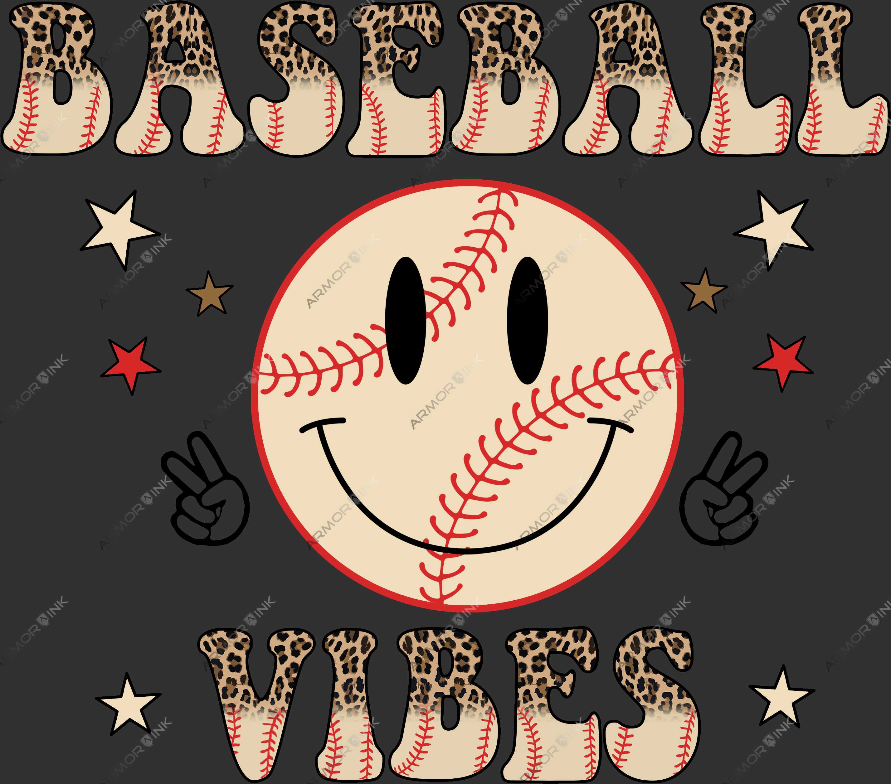 Baseball Vibes DTF Transfer