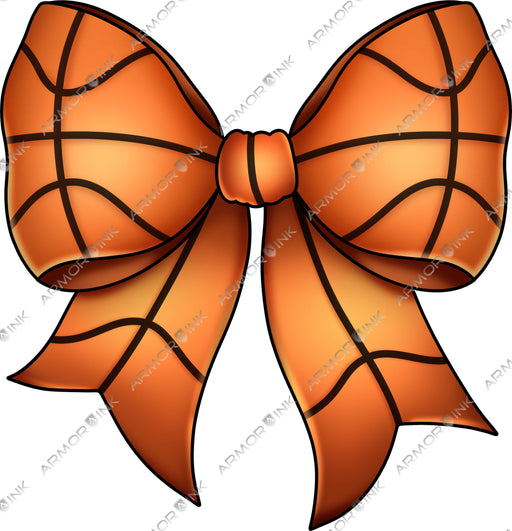 Basketball Coquette Bow DTF Transfer