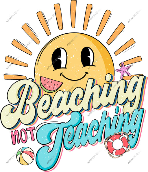 Beaching Not Teaching DTF Transfer