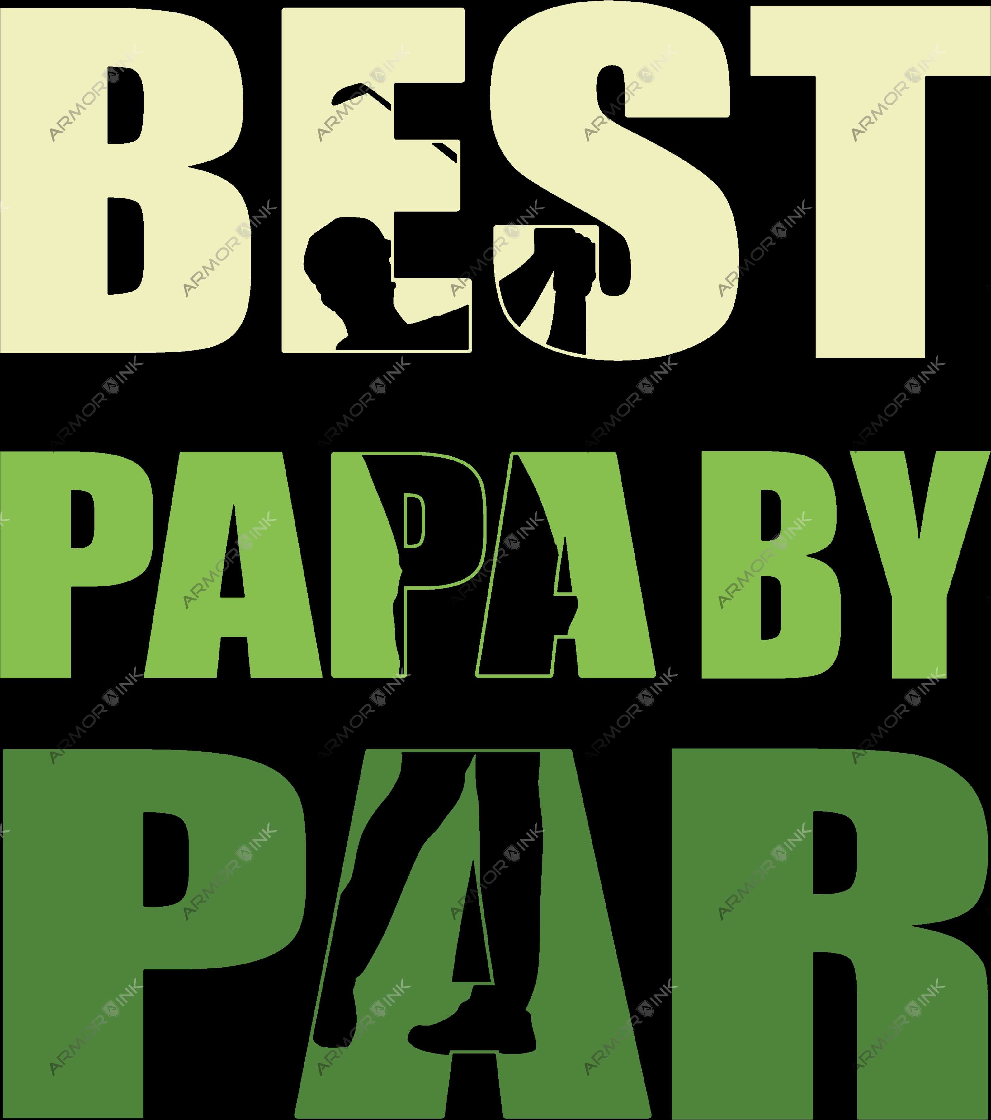 Best Dad By Par DTF Transfer