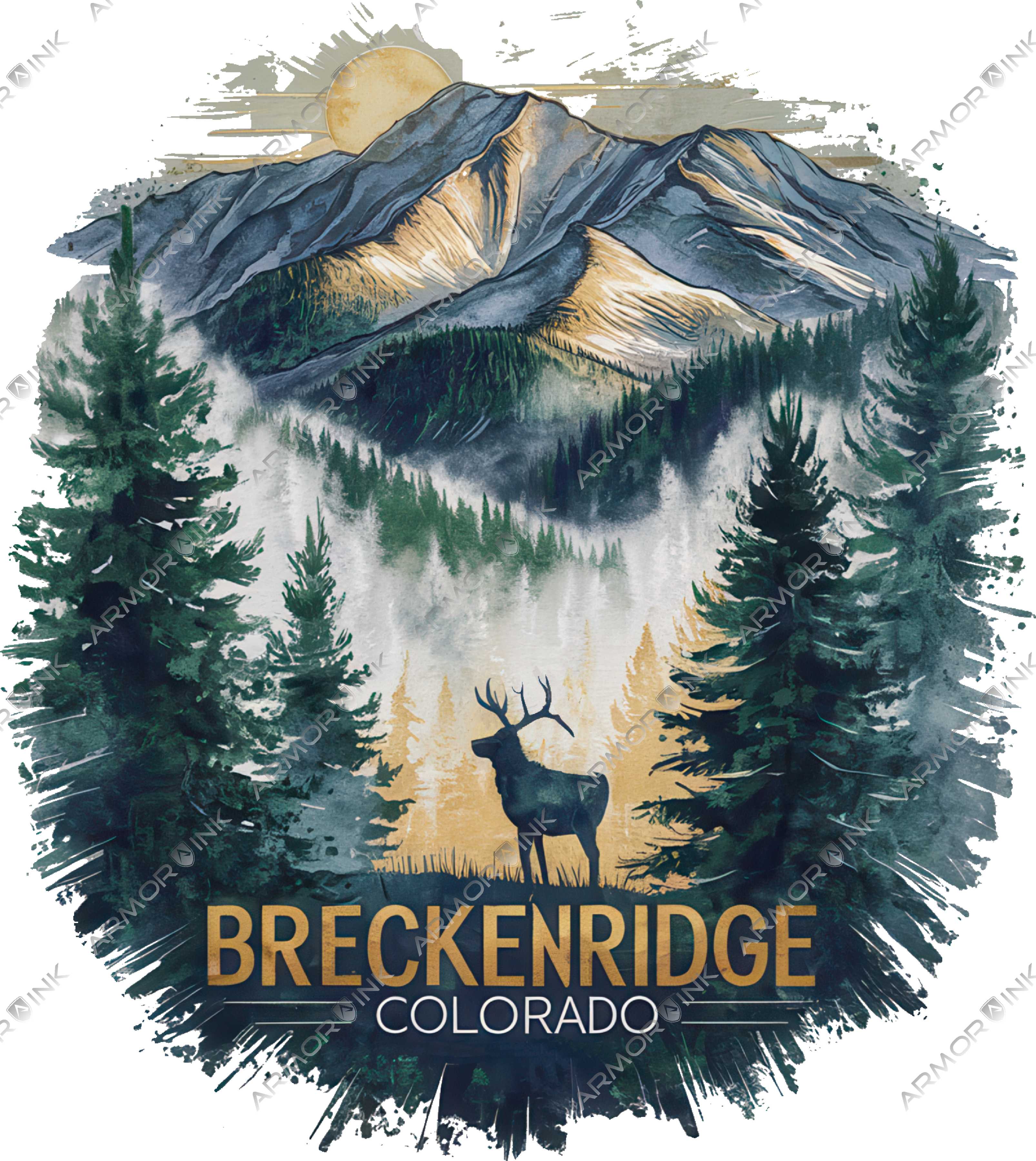 Breckenridge Colorado DTF Transfer