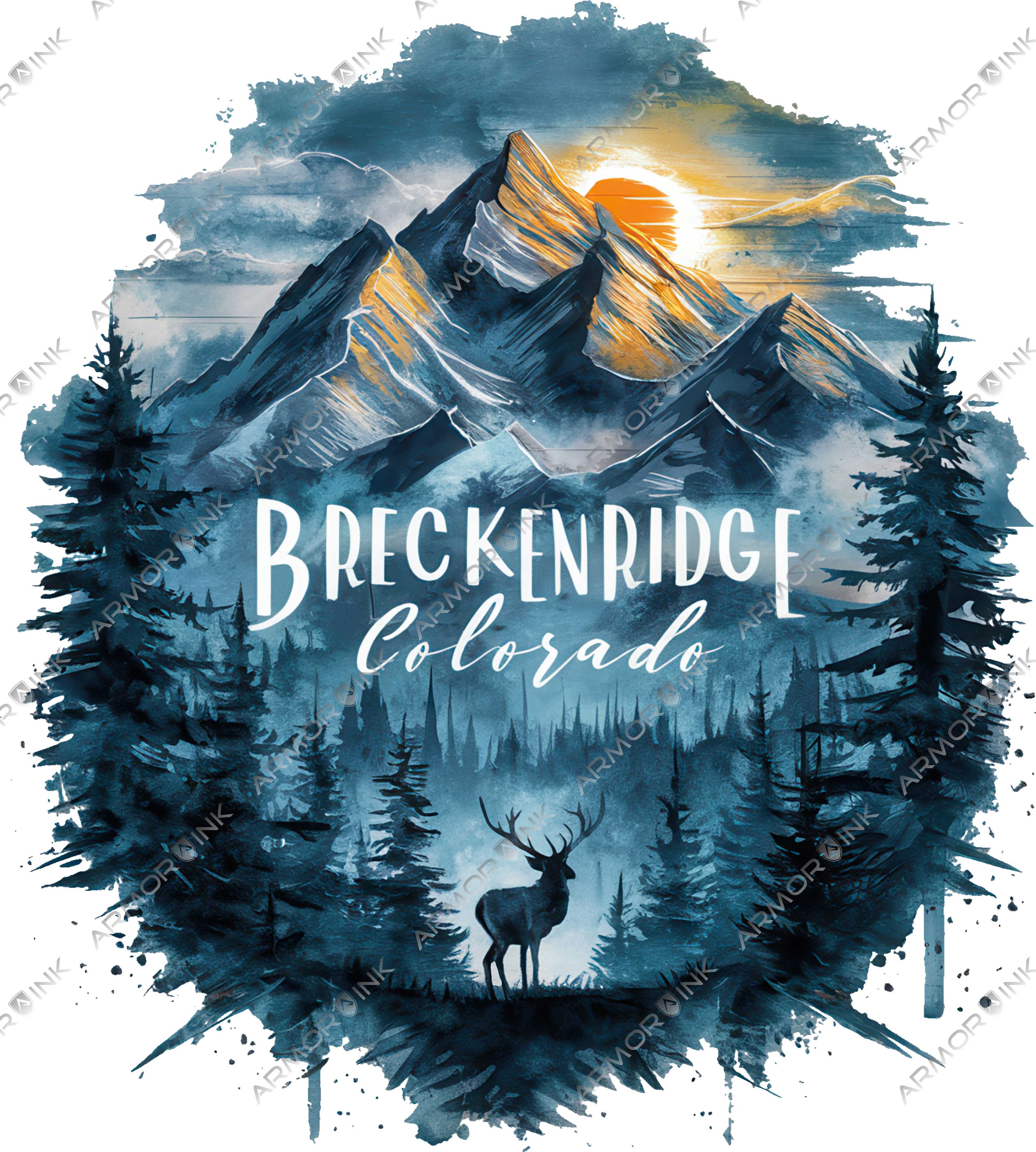 Breckenridge Colorado DTF Transfer