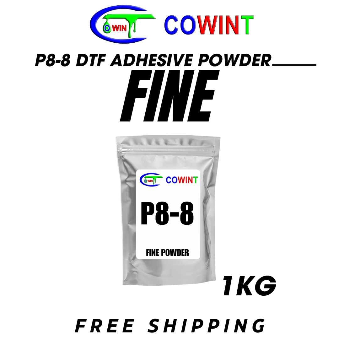 COWINT P8-8 DTF Adhesive Powder - Fine, 1KG - Free Shipping