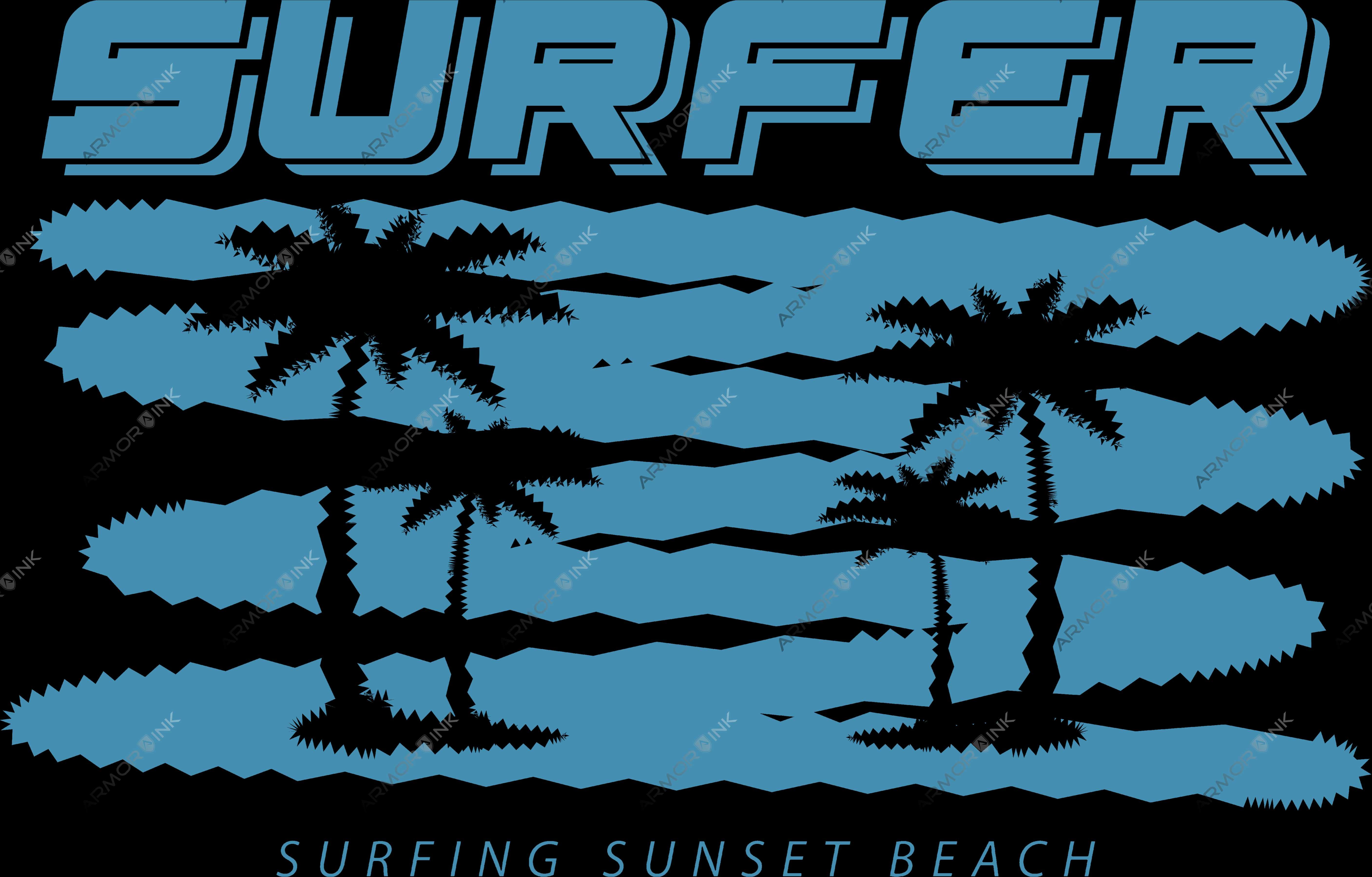 California Surfing DTF Transfer