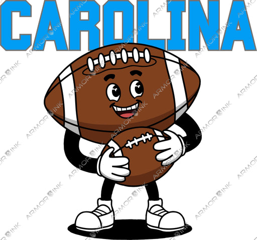 Carolina Football Kids DTF Transfer