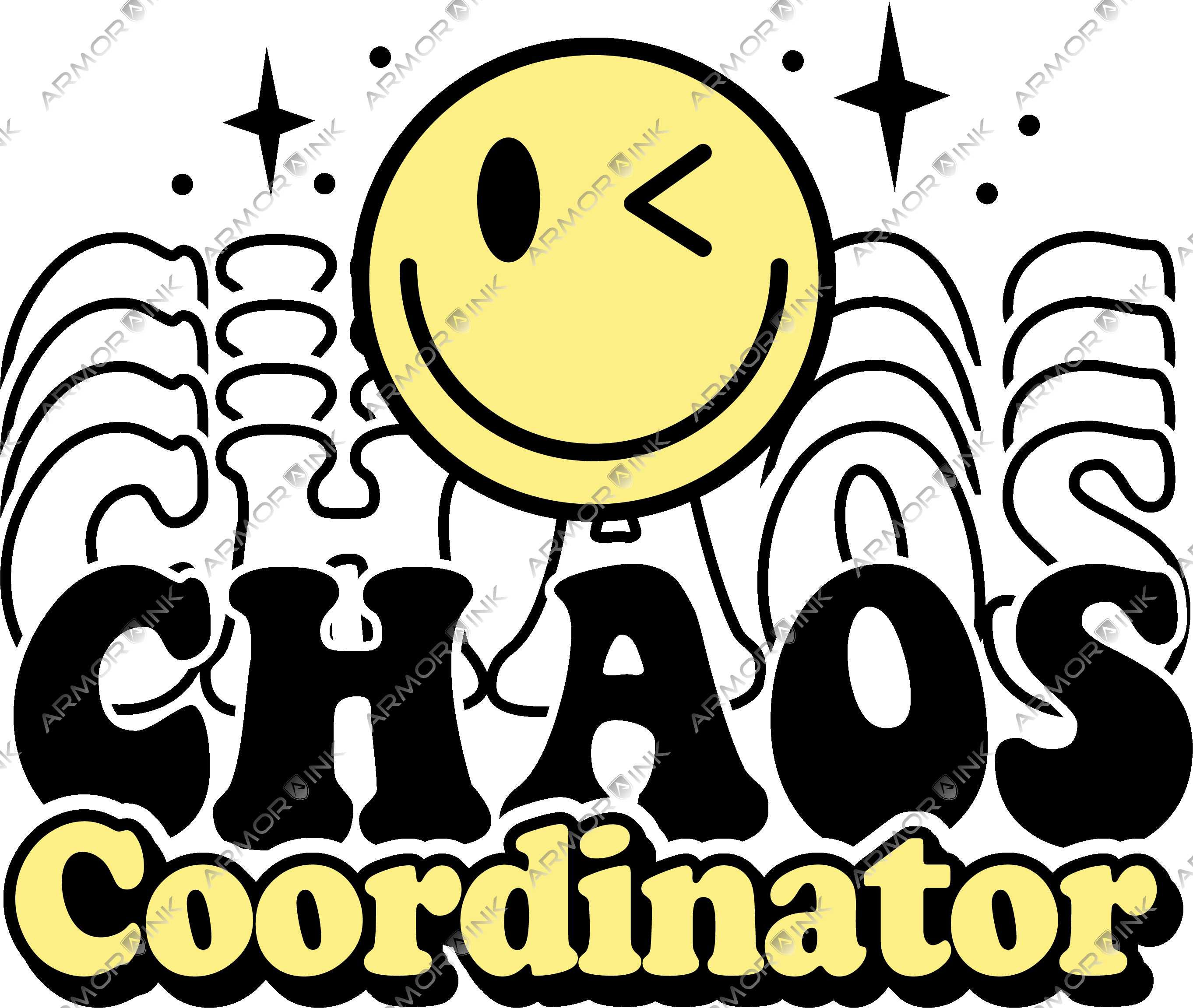 Chaos Coordinator DTF Transfer