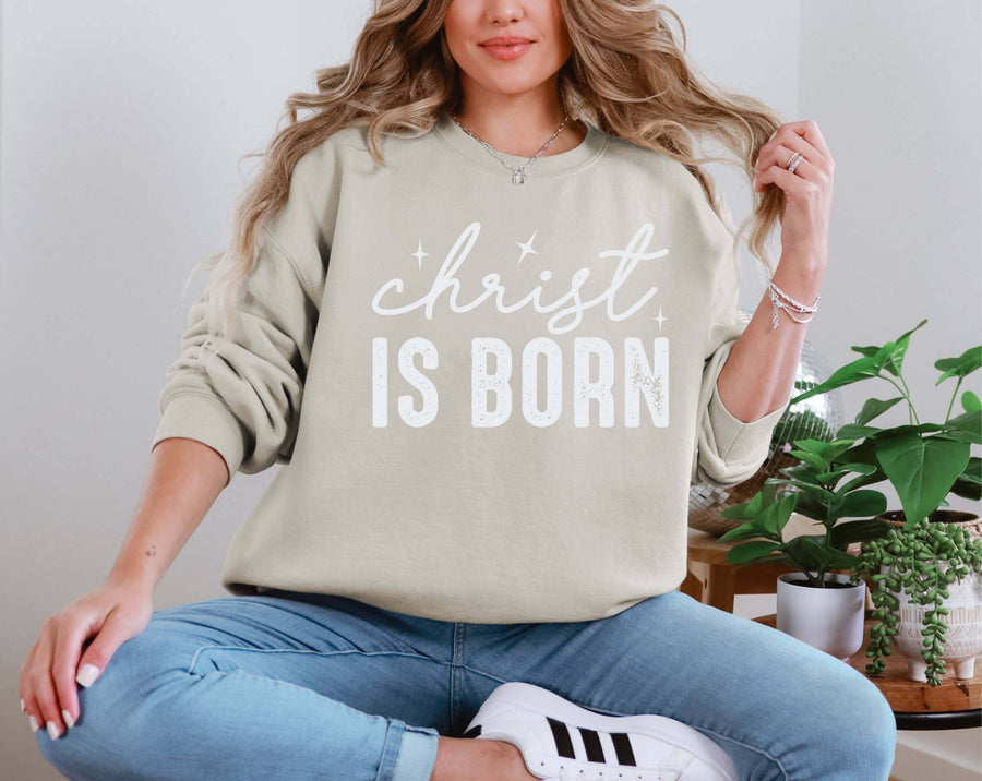 Christ Is Born DTF transfer