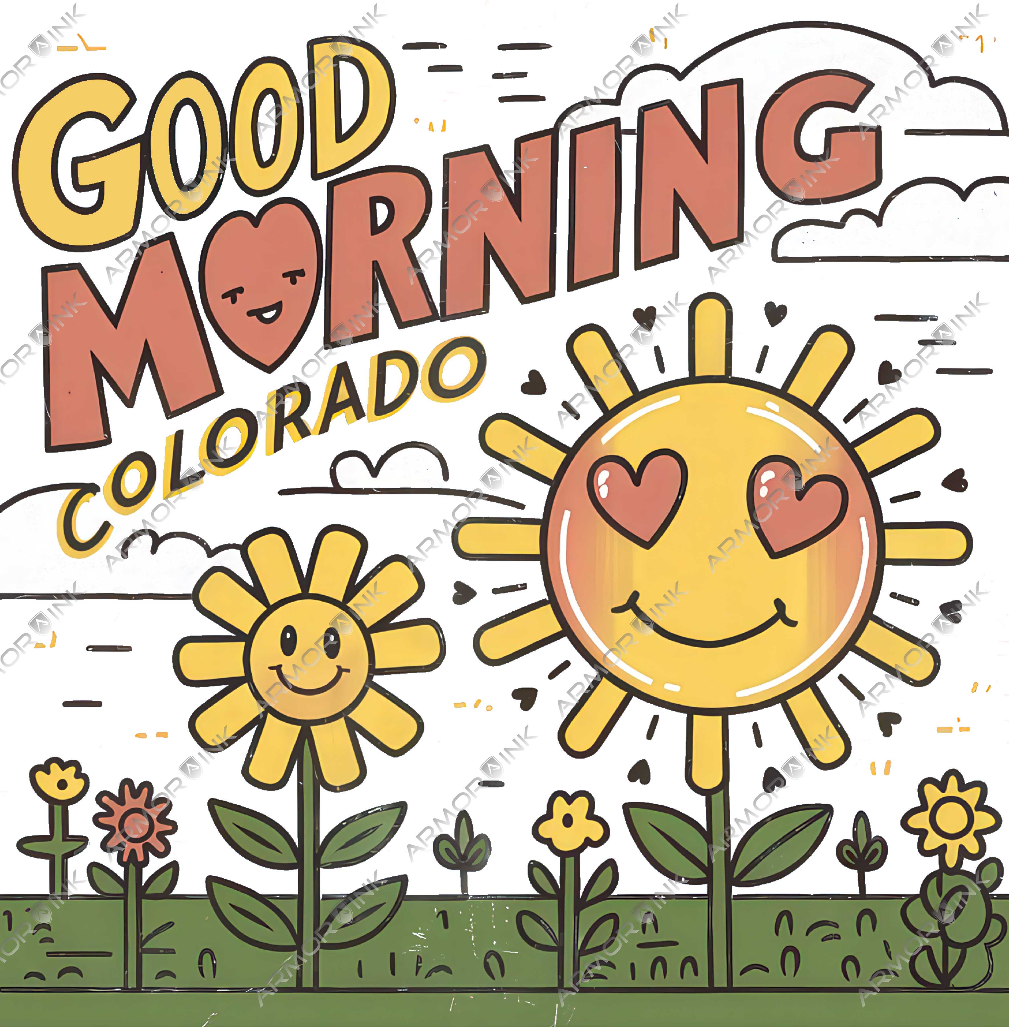 Colorado Good Morning DTF Transfer