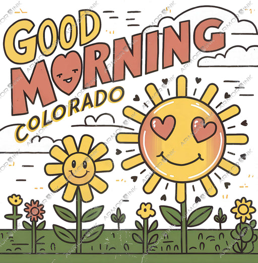 Colorado Good Morning DTF Transfer