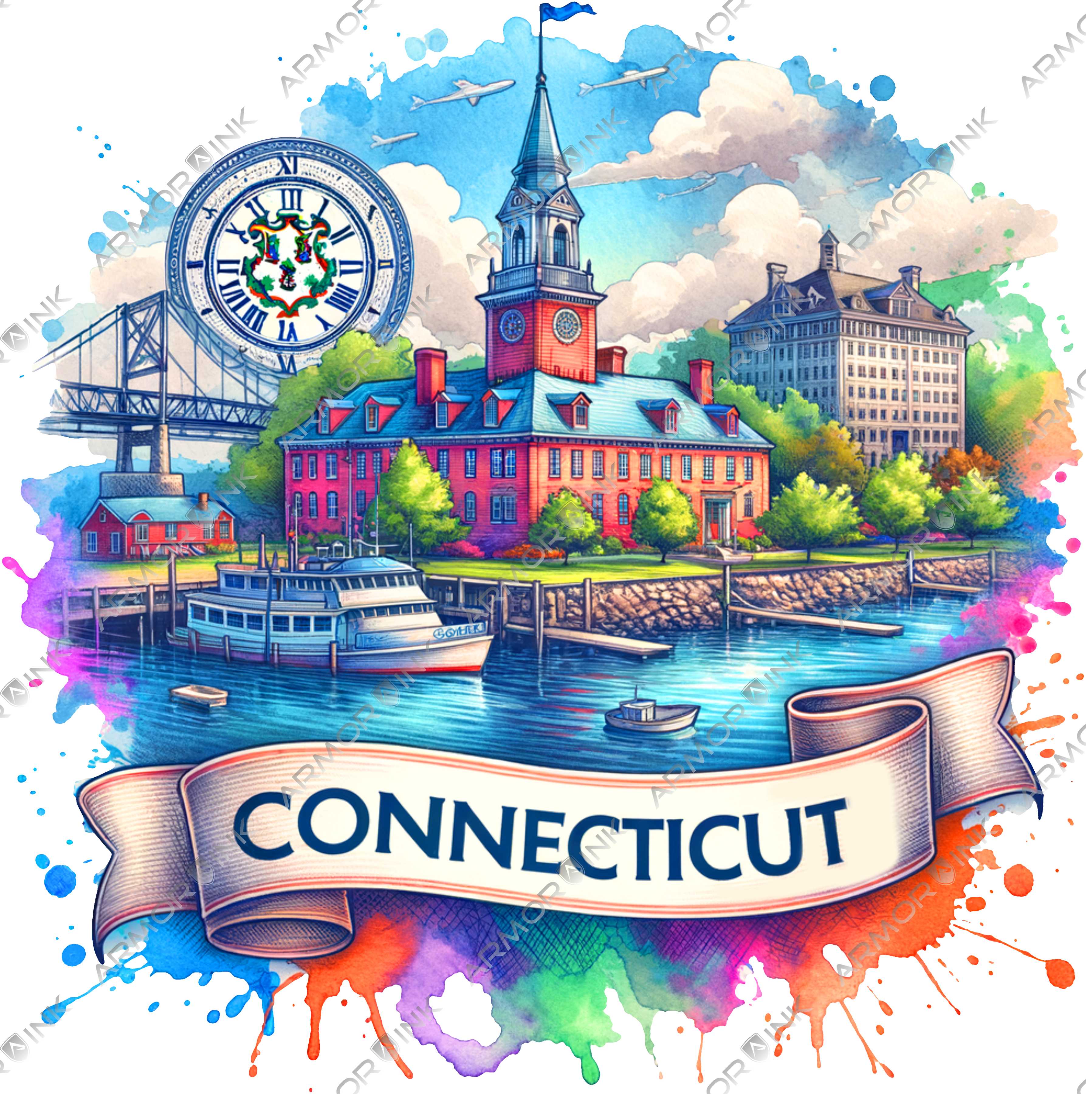 Connecticut DTF Transfer