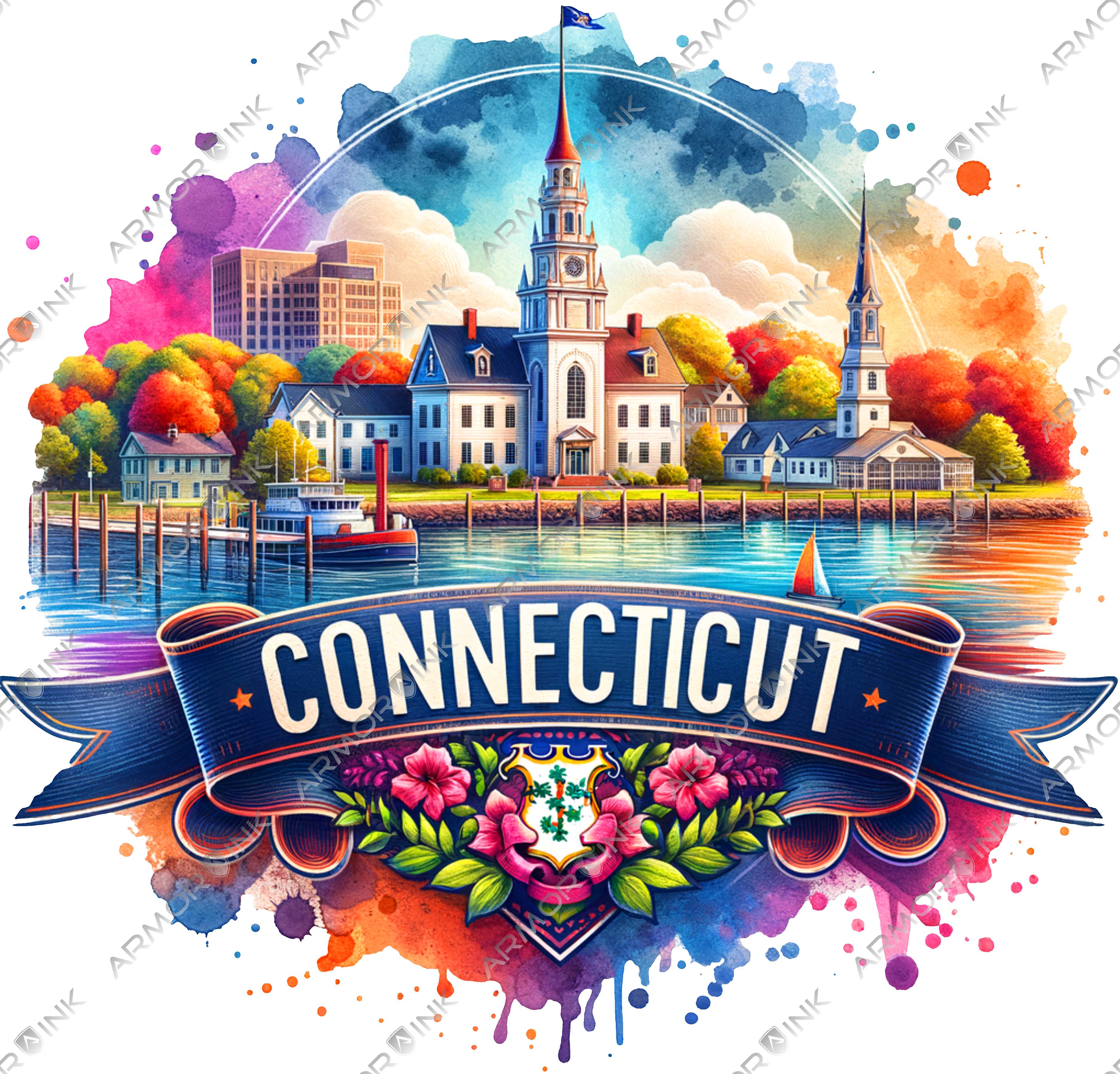 Connecticut DTF Transfer