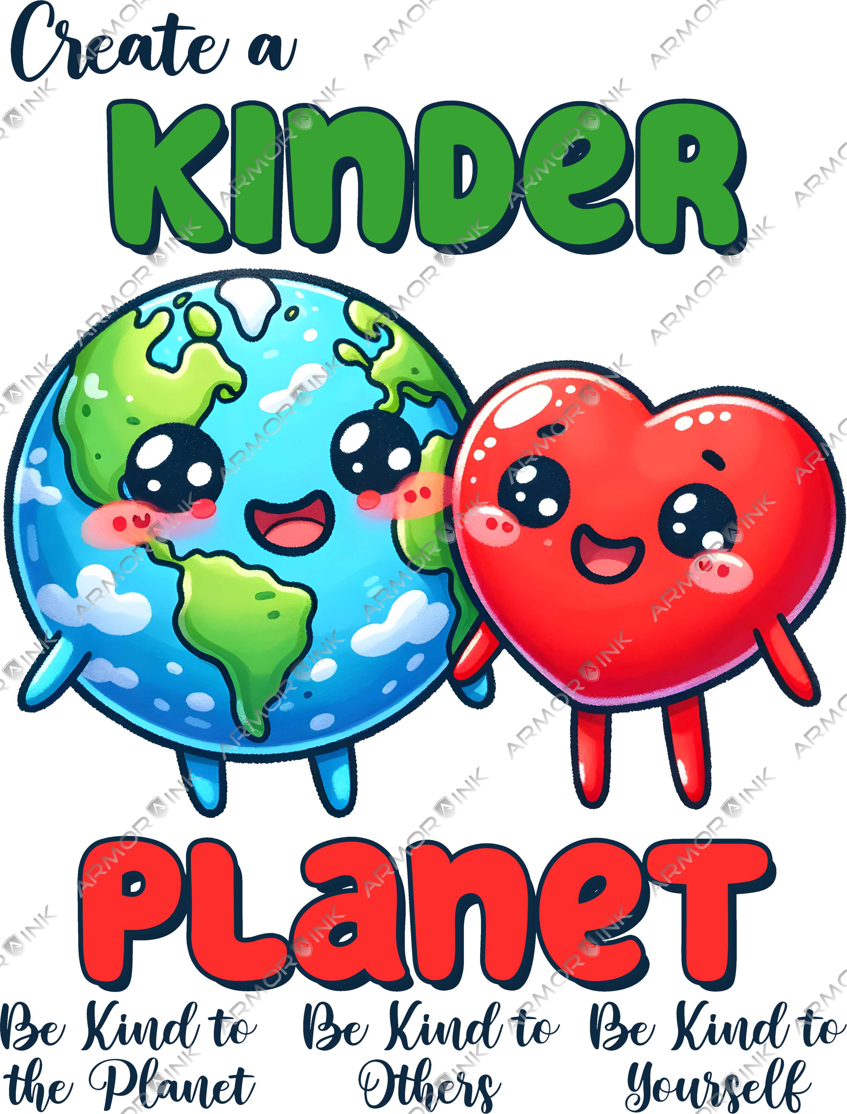 Create a Kinder Planet DTF Transfer