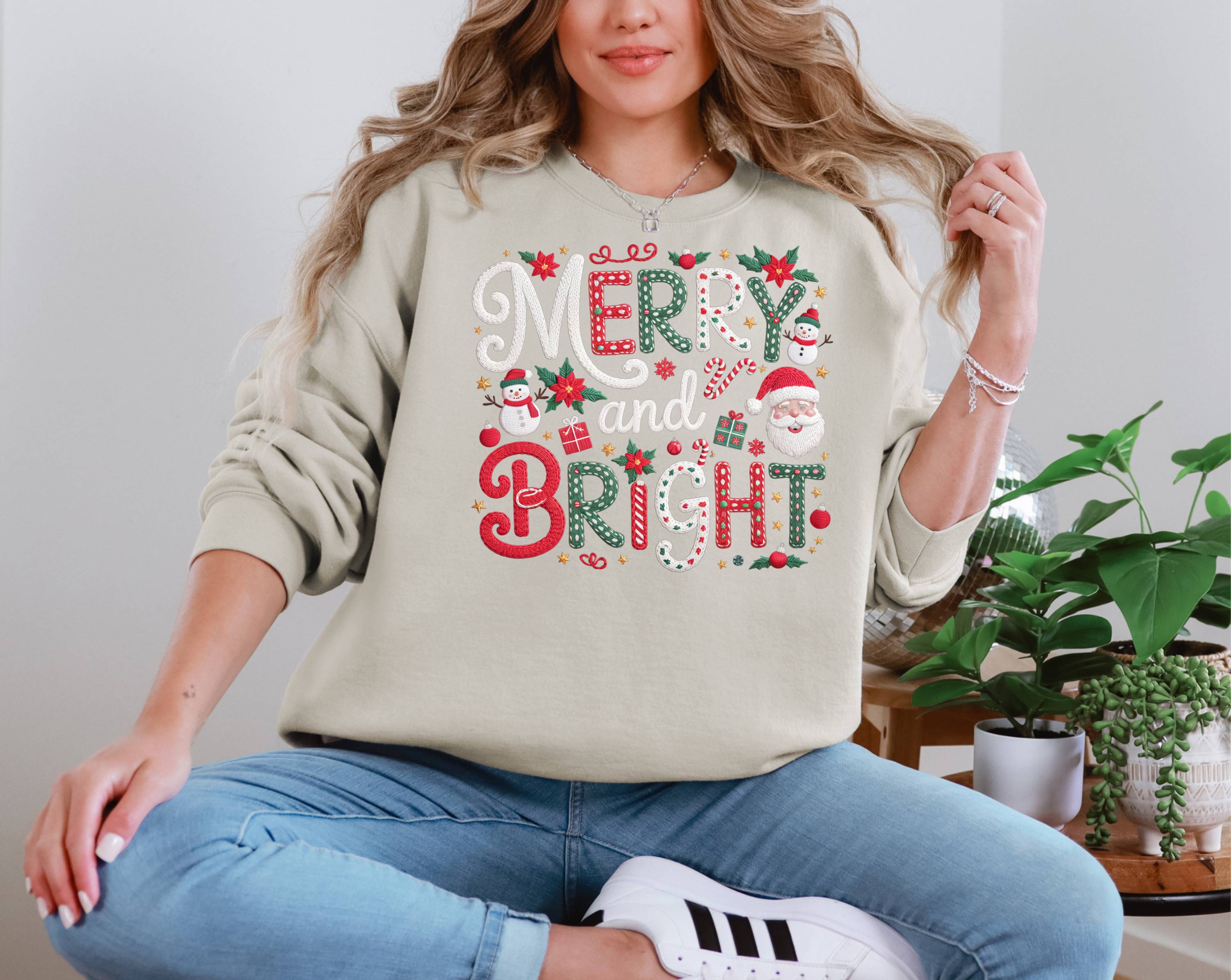 Crochet Merry & Bright Santa Snowman