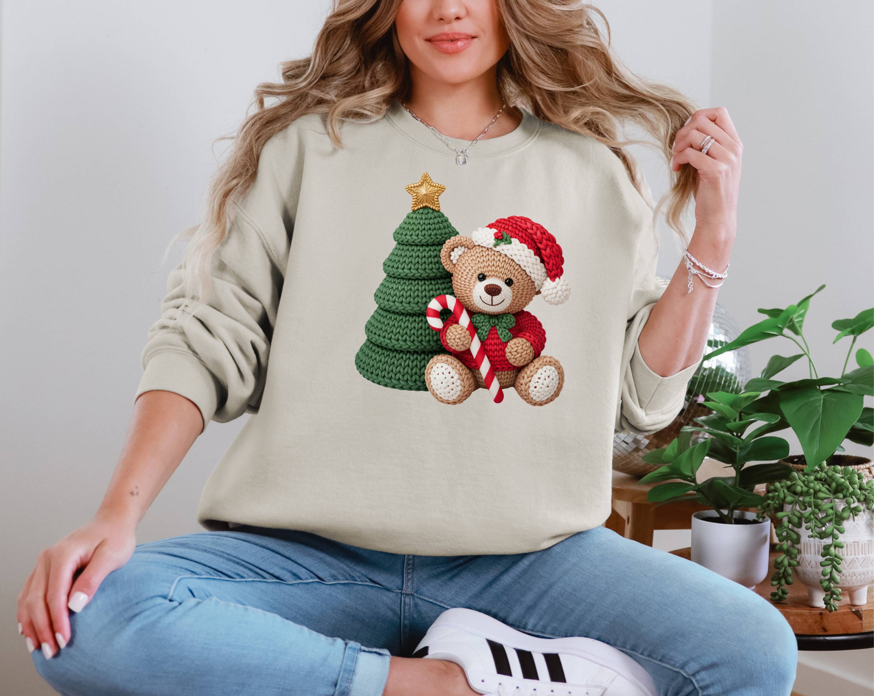 Crochet Teddy Christmas Tree