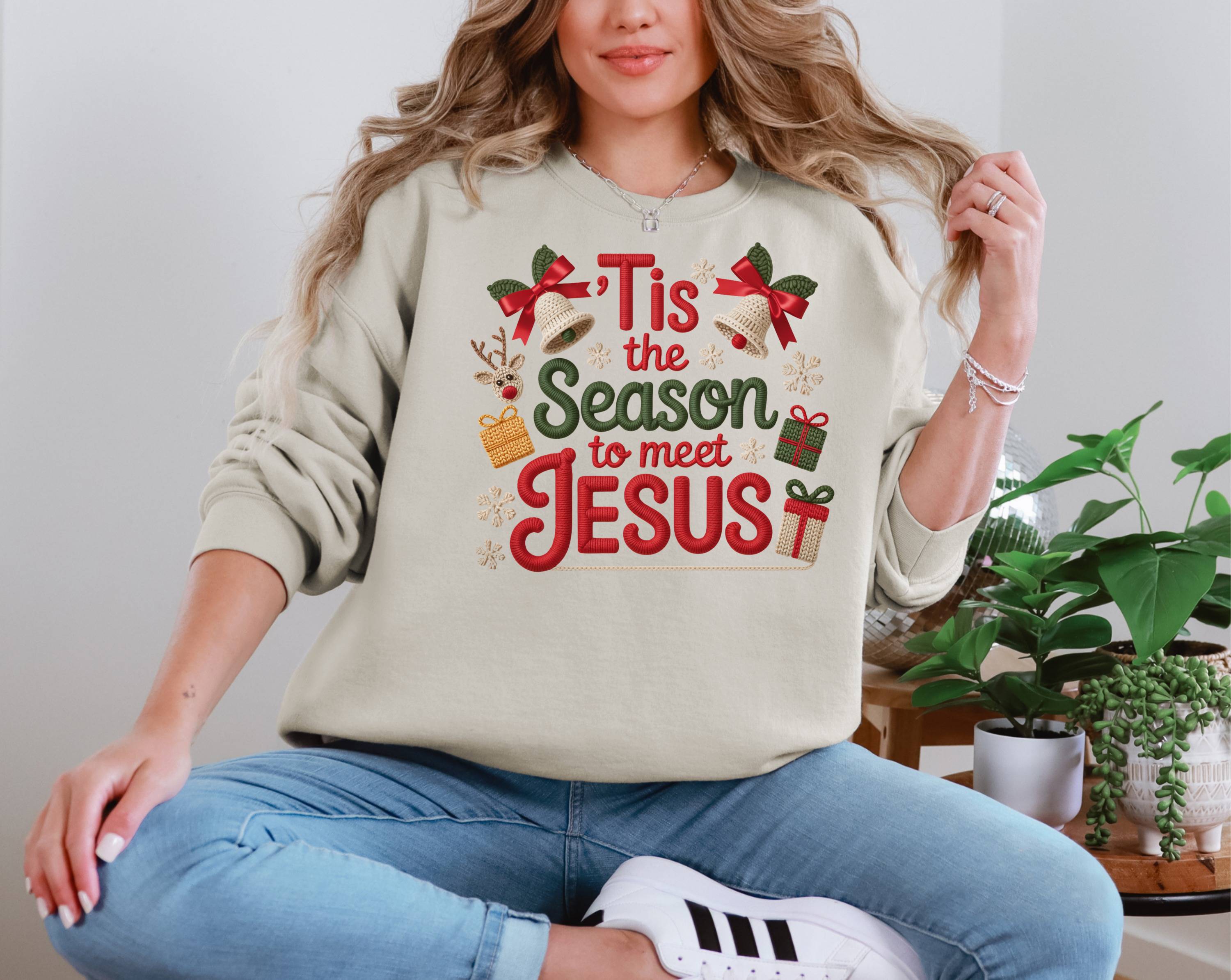 Crochet Tis The Season To Meet Jesus