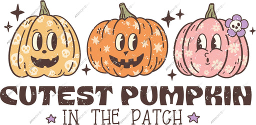 Cutest Pumpkin In The Patch DTF Transfer