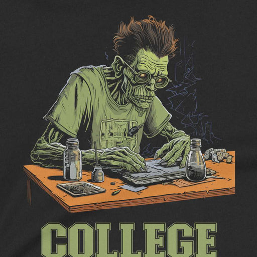 Frankenstein College DTF Blackout Transfer