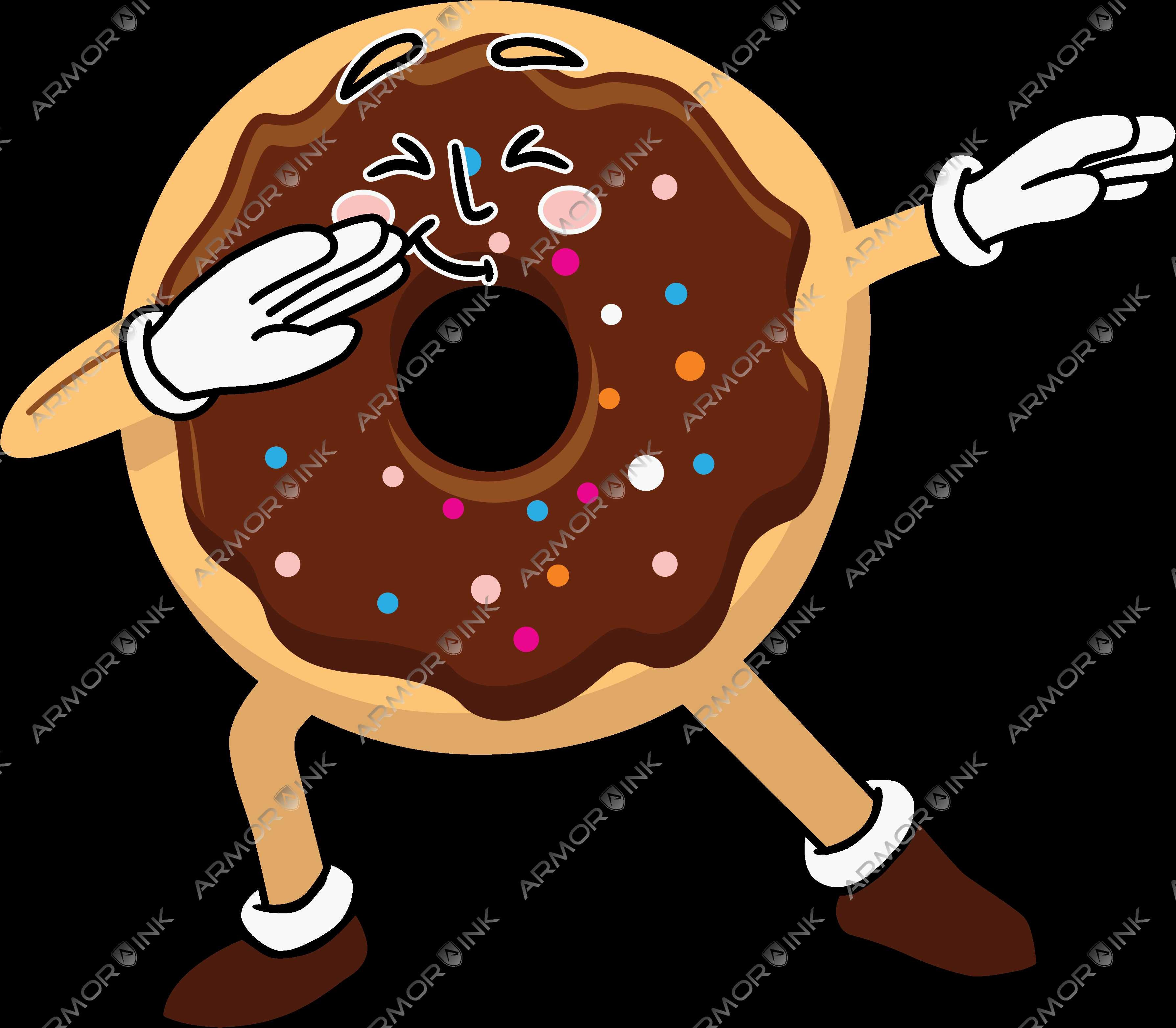 Dab Donut DTF Transfer