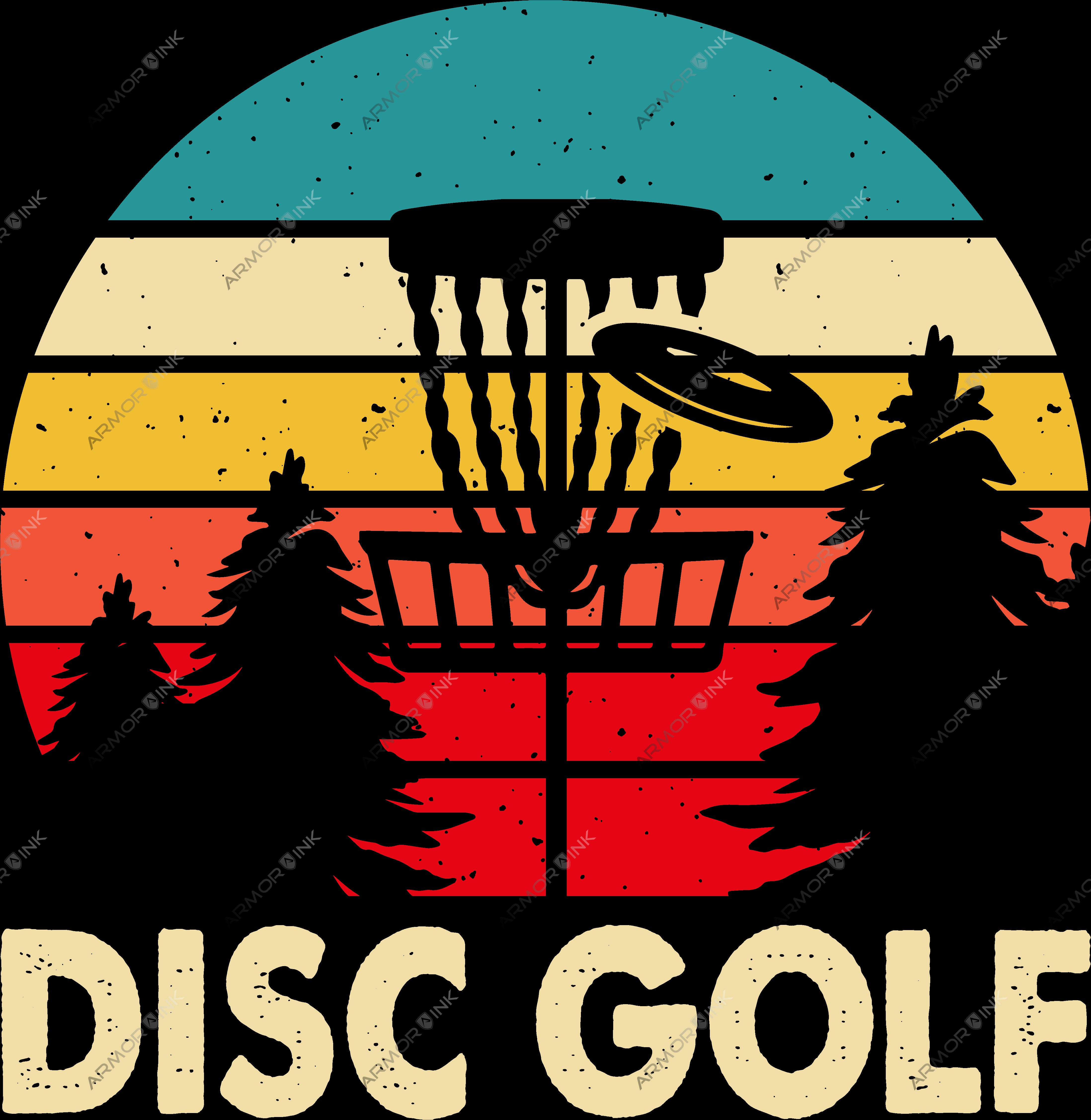 Disc Golf DTF Transfer