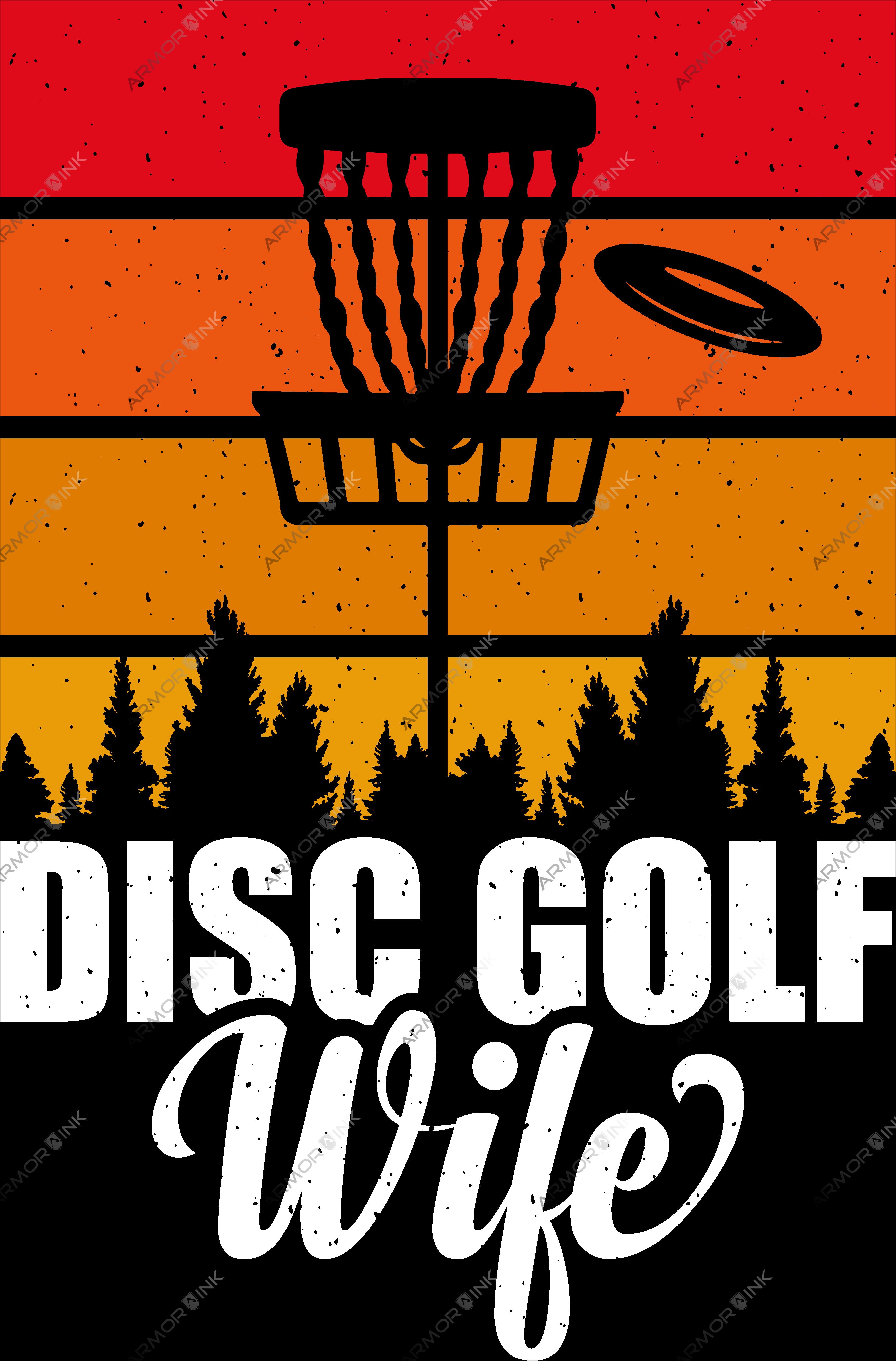 Disc Golf Wife DTF Transfer