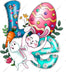 Easter Love DTF Transfer