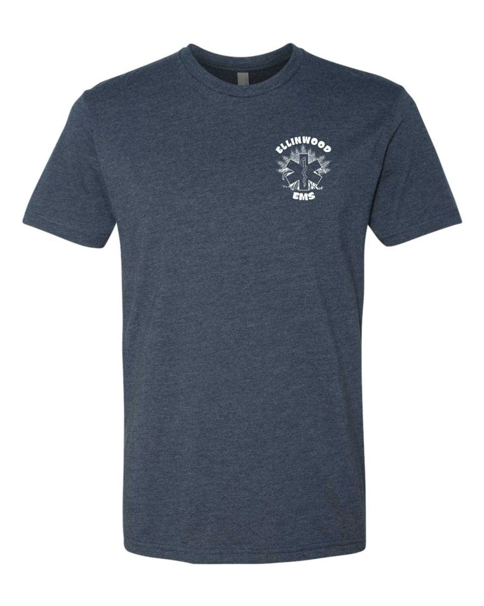 Ellinwood EMS - Armor InkArmor InkArmor Ink4224 - 1119422049822Short SleeveHeather Midnight NavyAdult XSEllinwood EMS