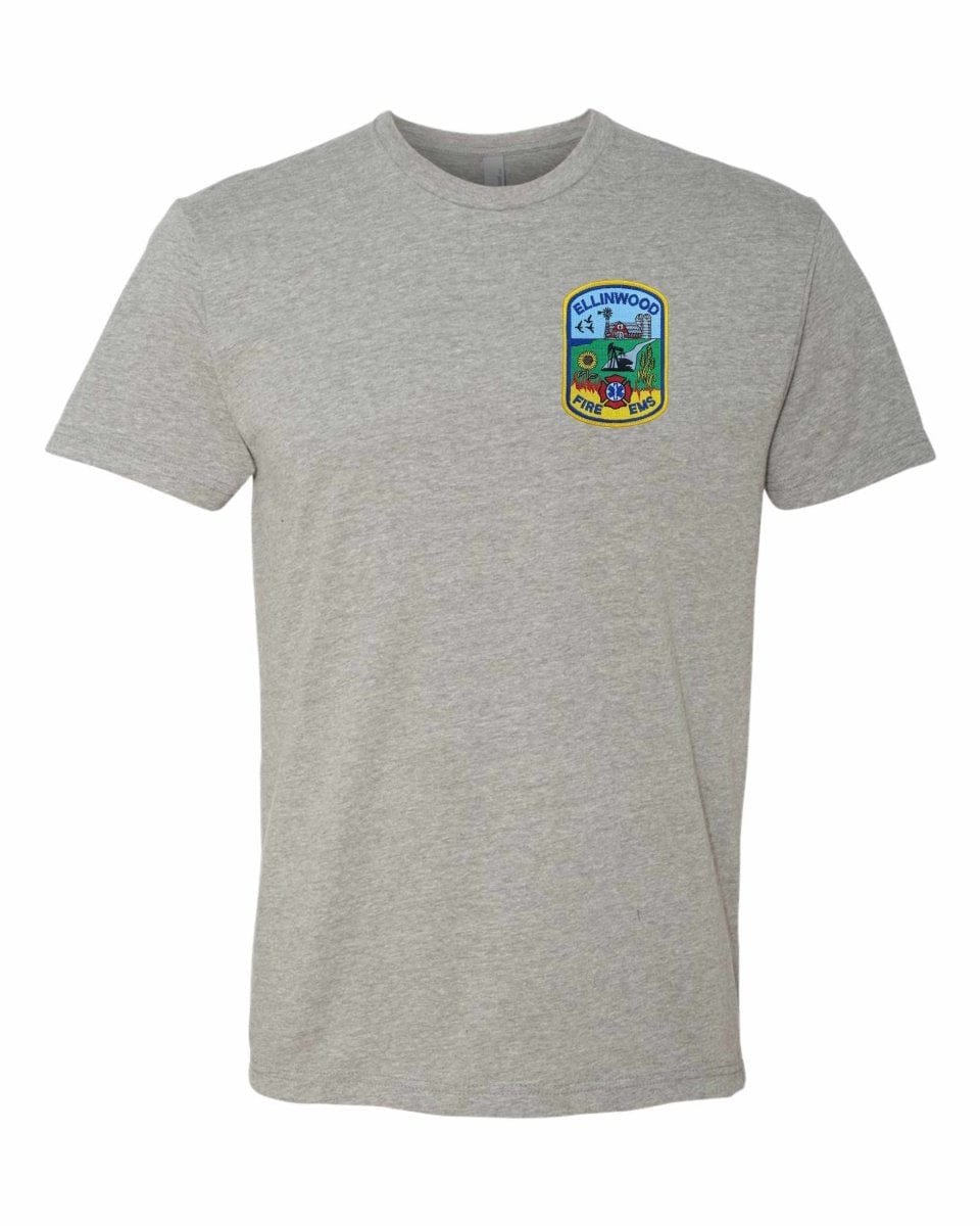 Ellinwood Fire & EMS Badge - Armor InkArmor InkArmor Ink70006814Short SleeveHeather Dark GreyAdult XSEllinwood Fire & EMS Badge