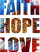 Faith Hope Love DTF Transfer