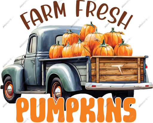 Farm Fresh Pumpkins DTF Transfer