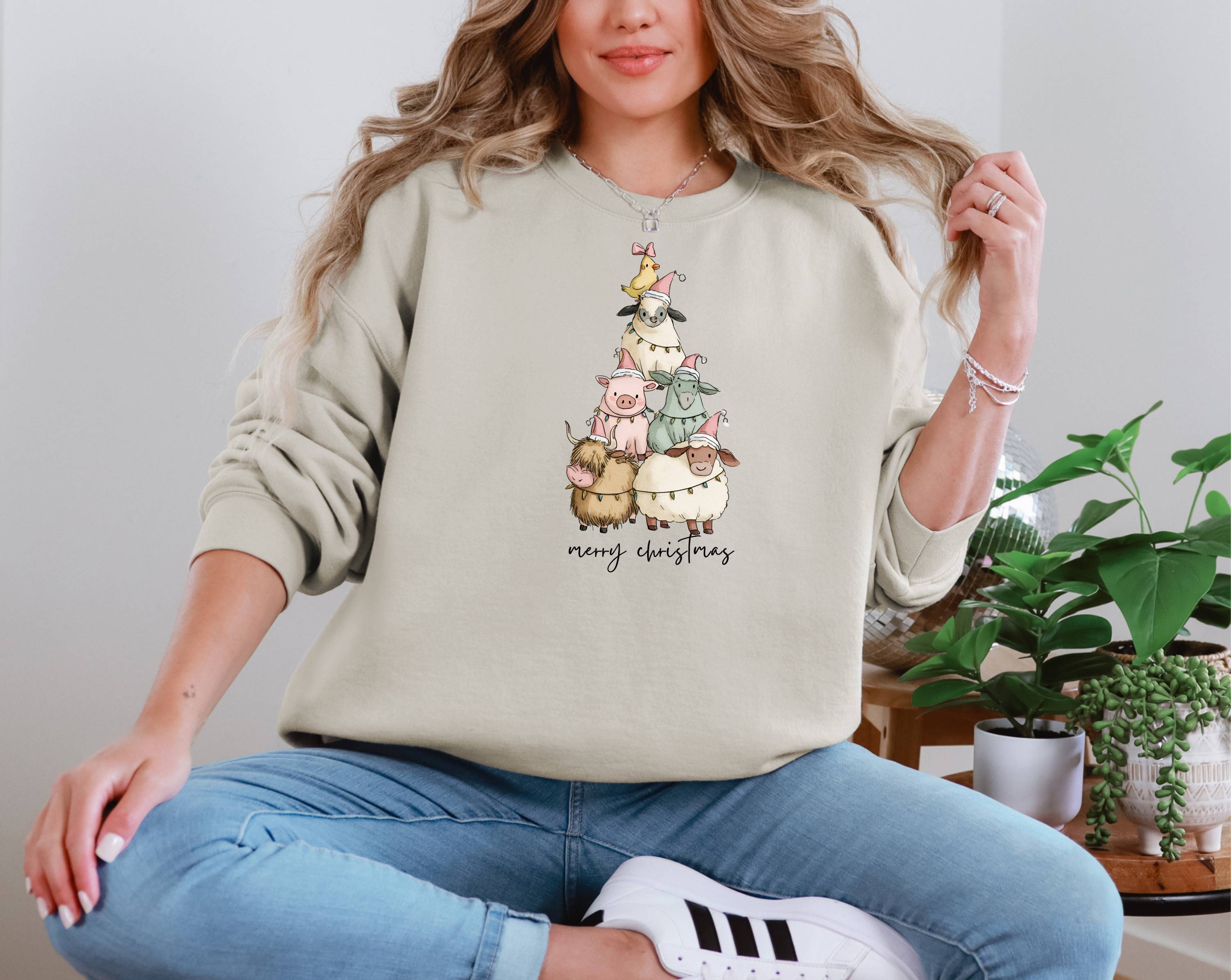 Farm Animals Christmas Tree