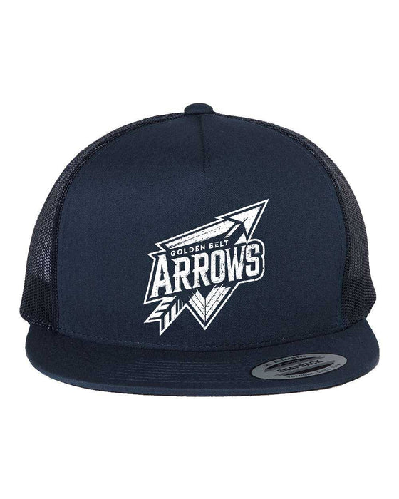 Five-Panel Flat Hat- GBHE Arrows