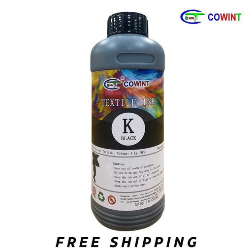 Free Shipping Cowint Black DTF Textile Ink