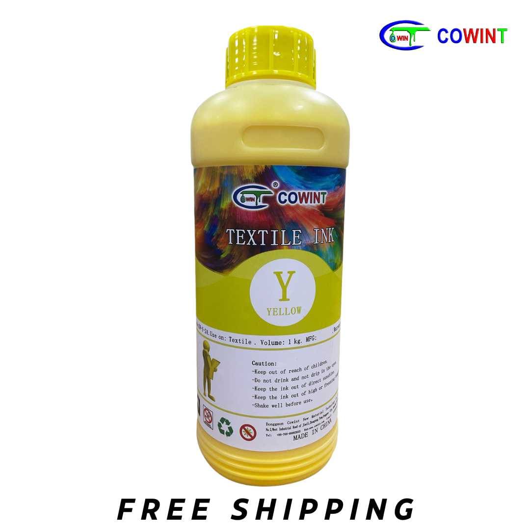 Free Shipping Cowint Yellow DTF Ink Bottle