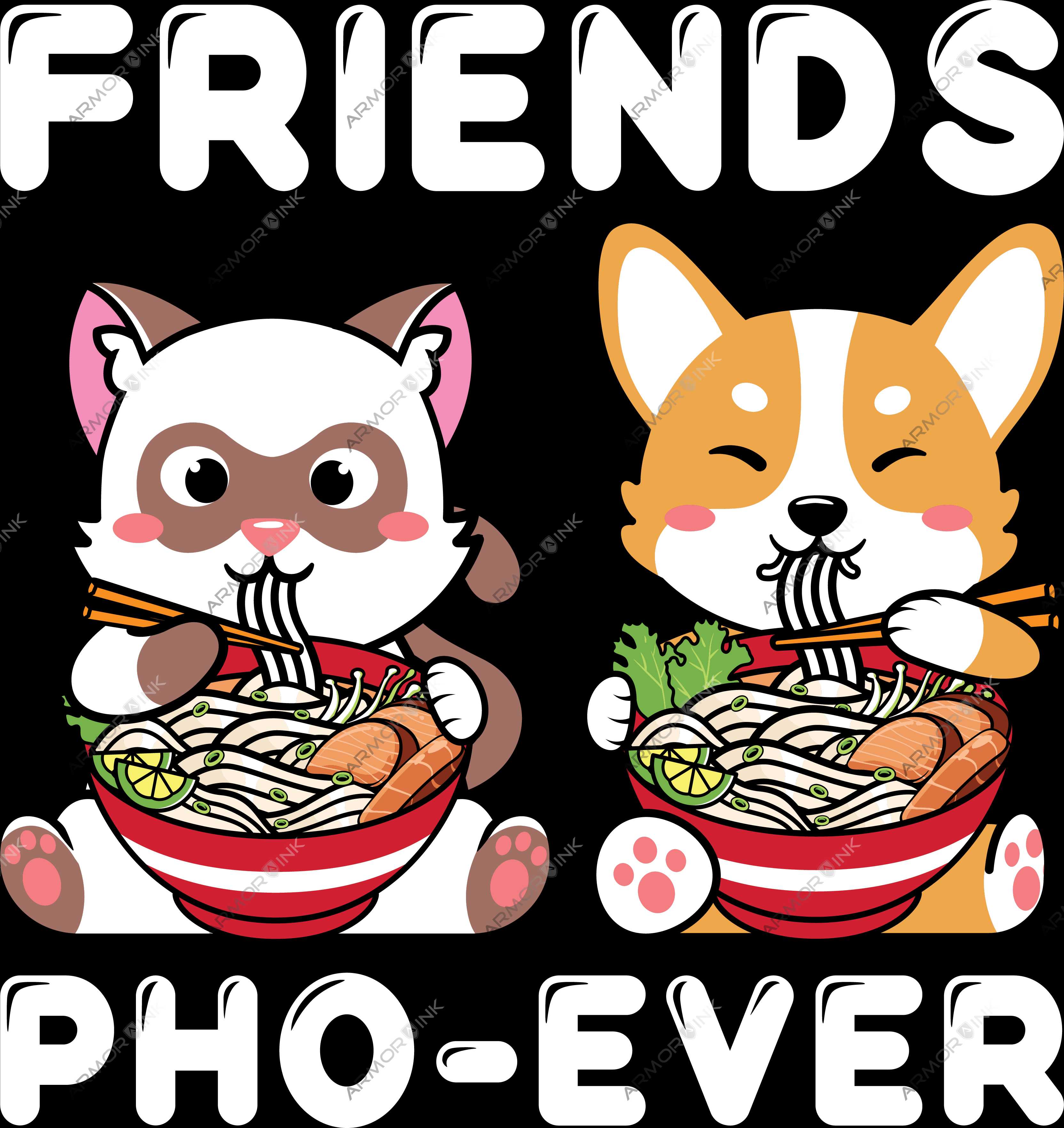 Friends Pho Ever DTF Transfer