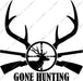 Gone Hunting DTF Transfer