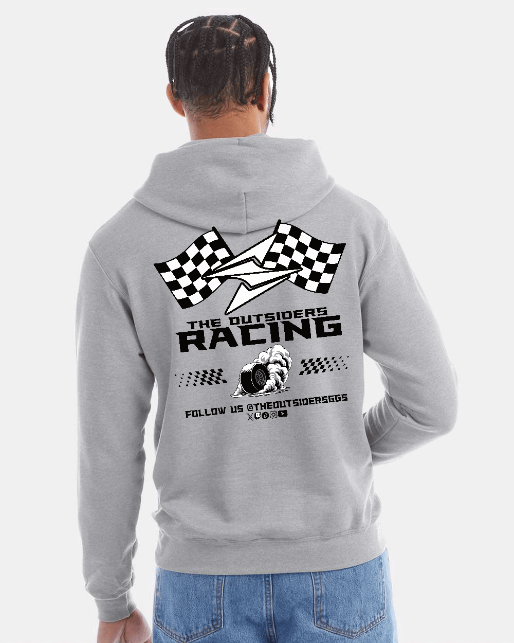 CHAMPION - Unisex Hoodie - The Outsiders Racing