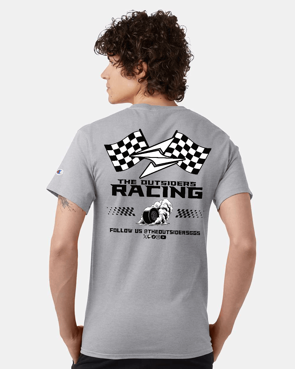 CHAMPION - Unisex T-Shirt - The Outsiders Racing