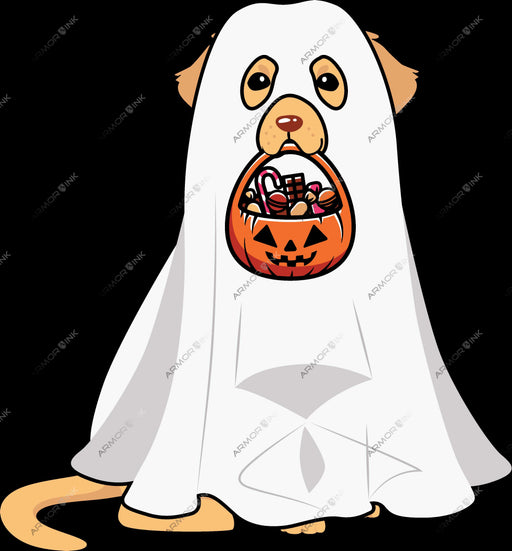 Halloween Dog DTF Transfer