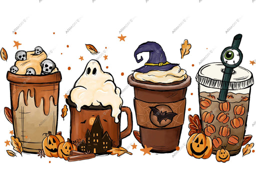 Halloween Mugs DTF Transfer