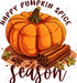 Happy Pumpkin Spice Season DTF Transfer