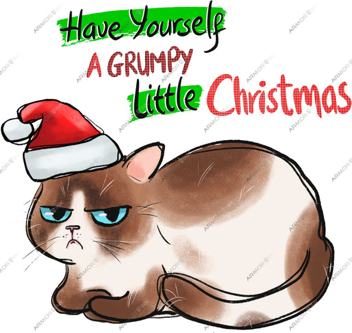 Have Yourself A Grumpy Little Christmas DTF Transfer