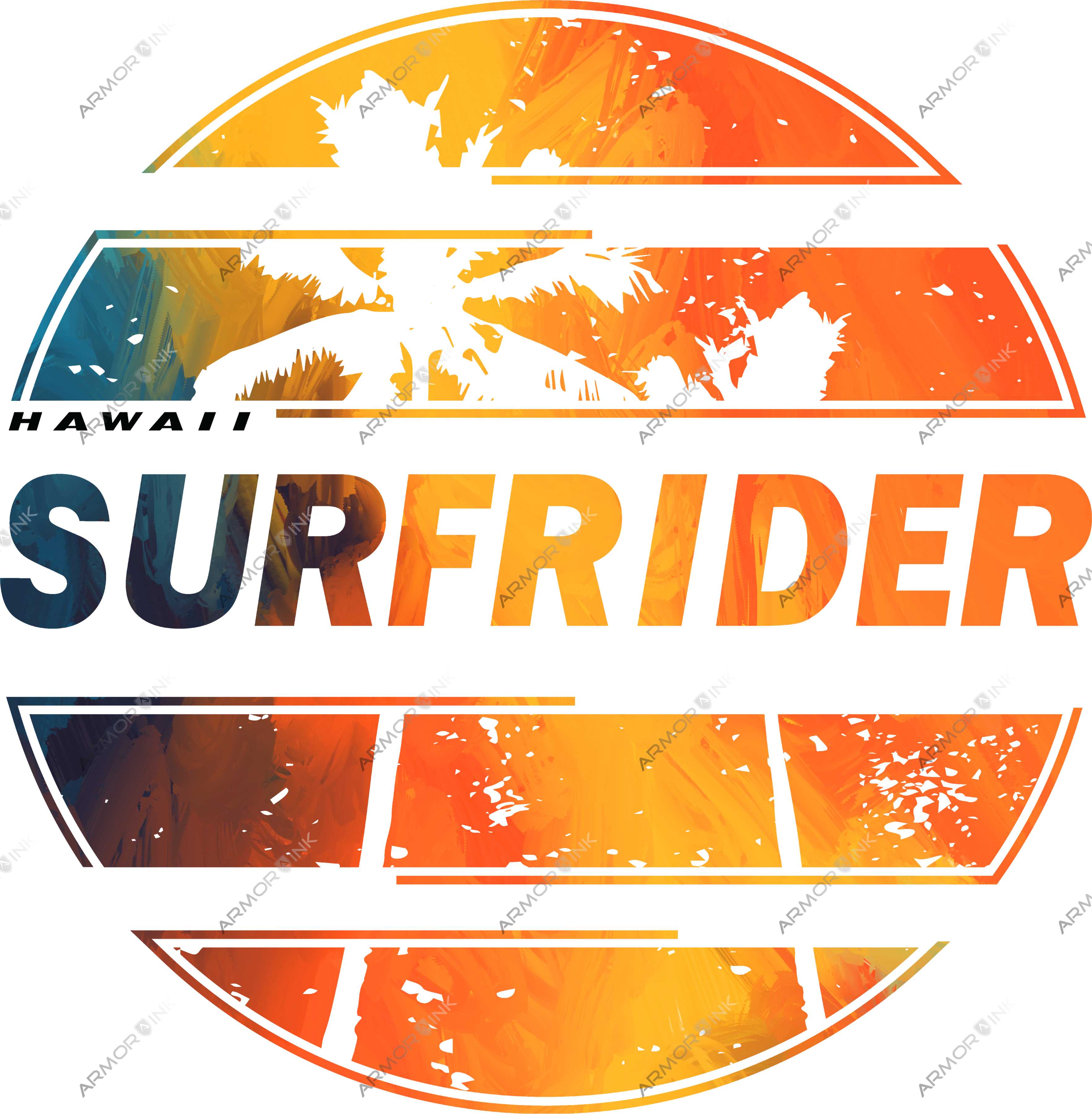 Hawaii Surf Rider DTF Transfer