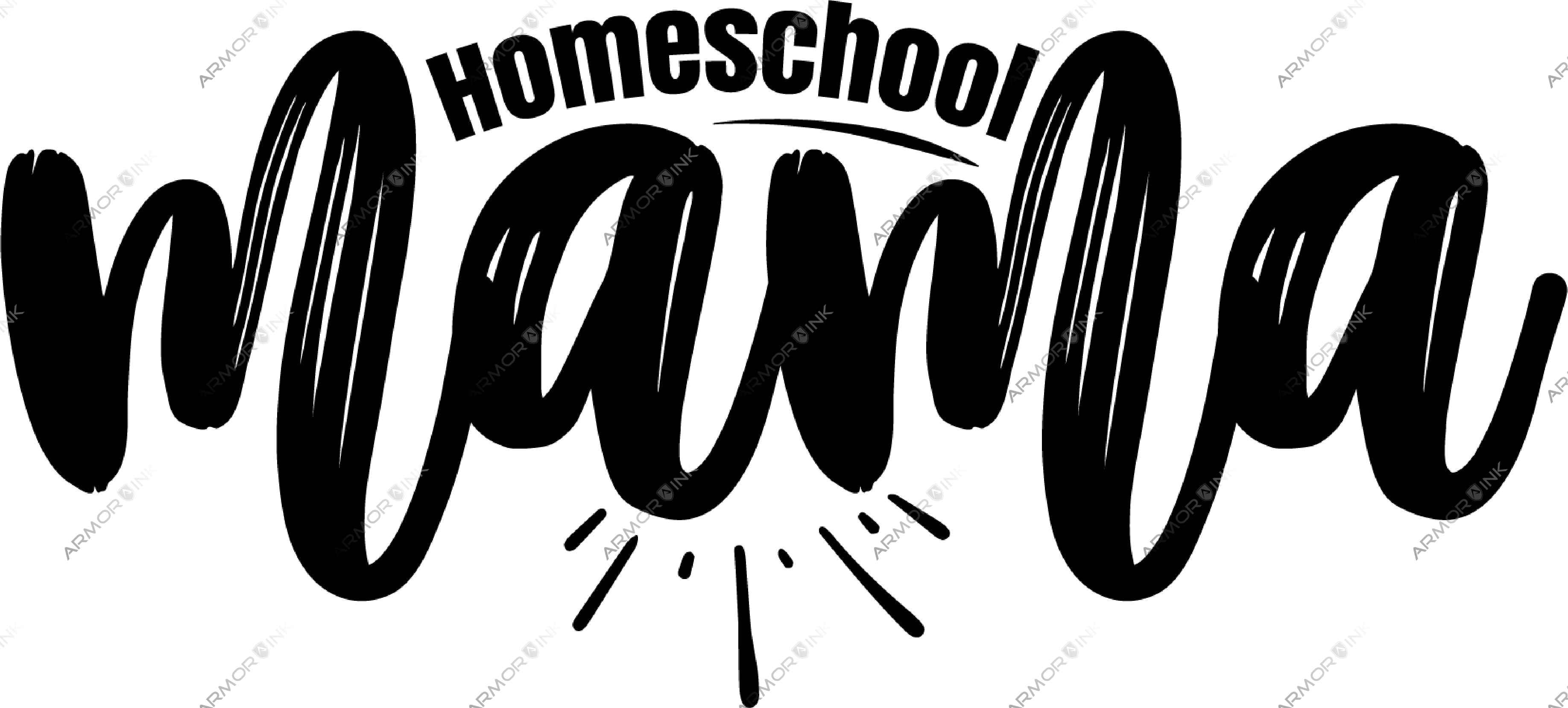 Homeschool Mama DTF Transfer