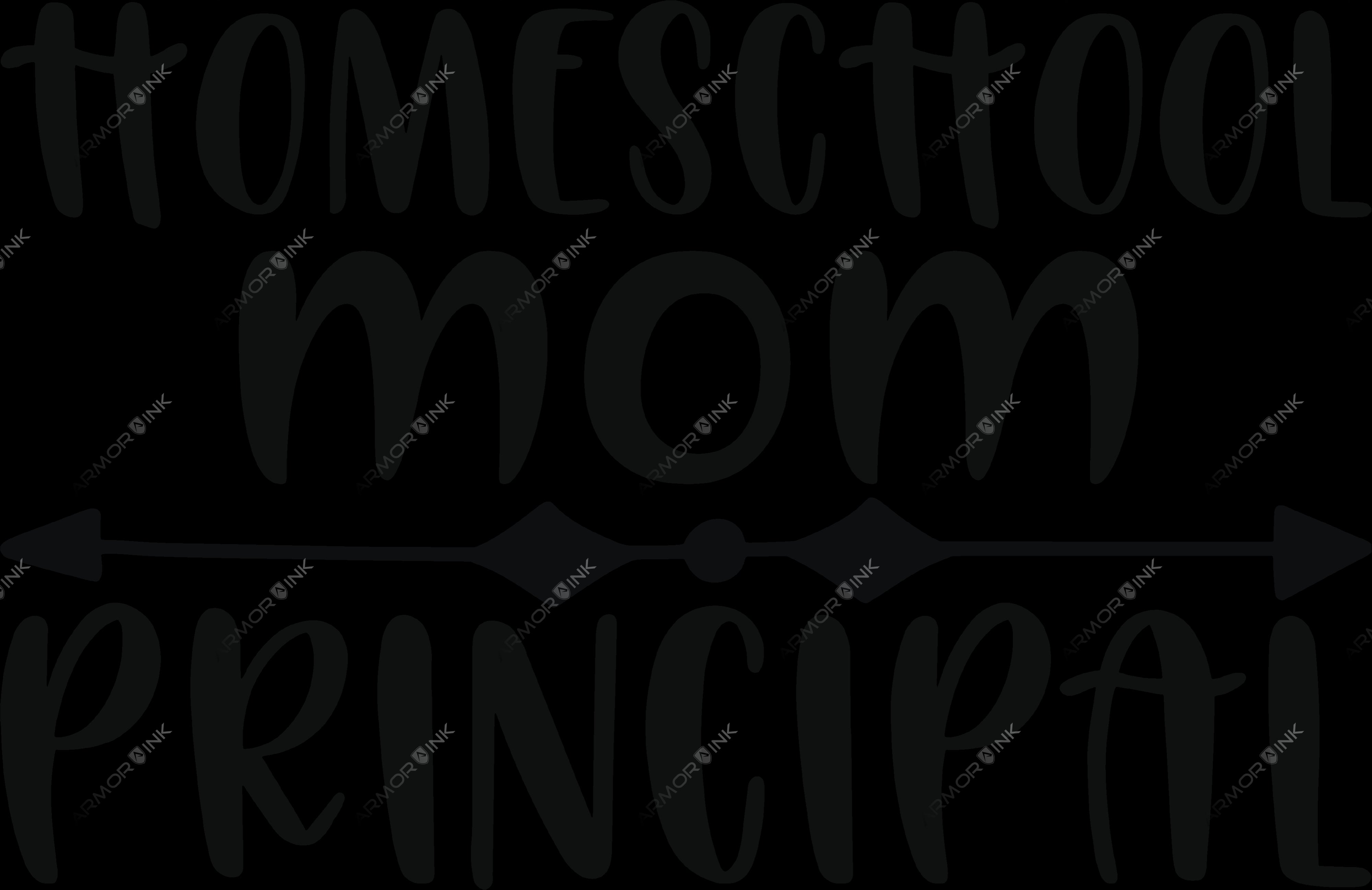 Homeschool Mom Principal DTF Transfer