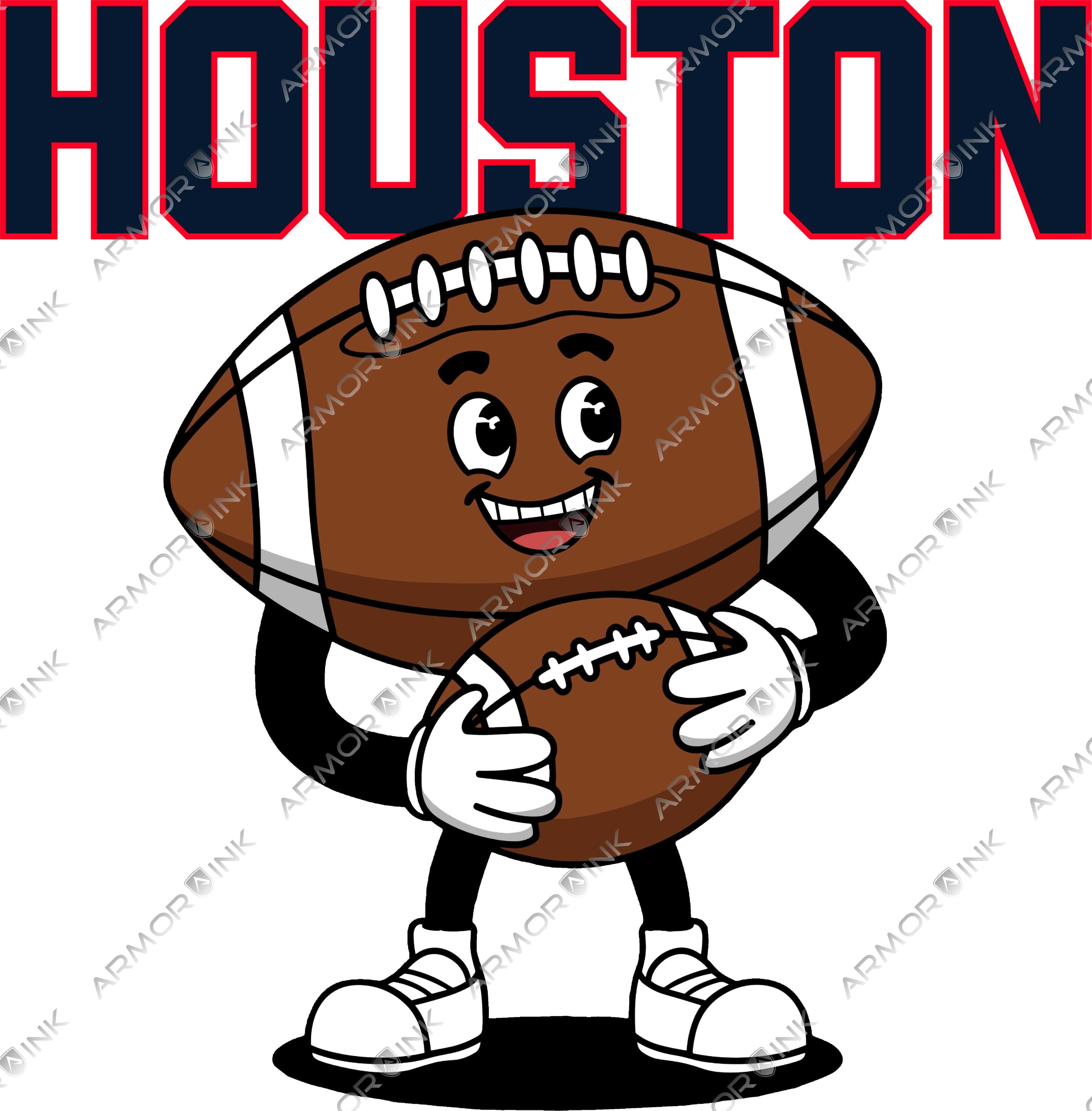 Houston Football Kids DTF Transfer