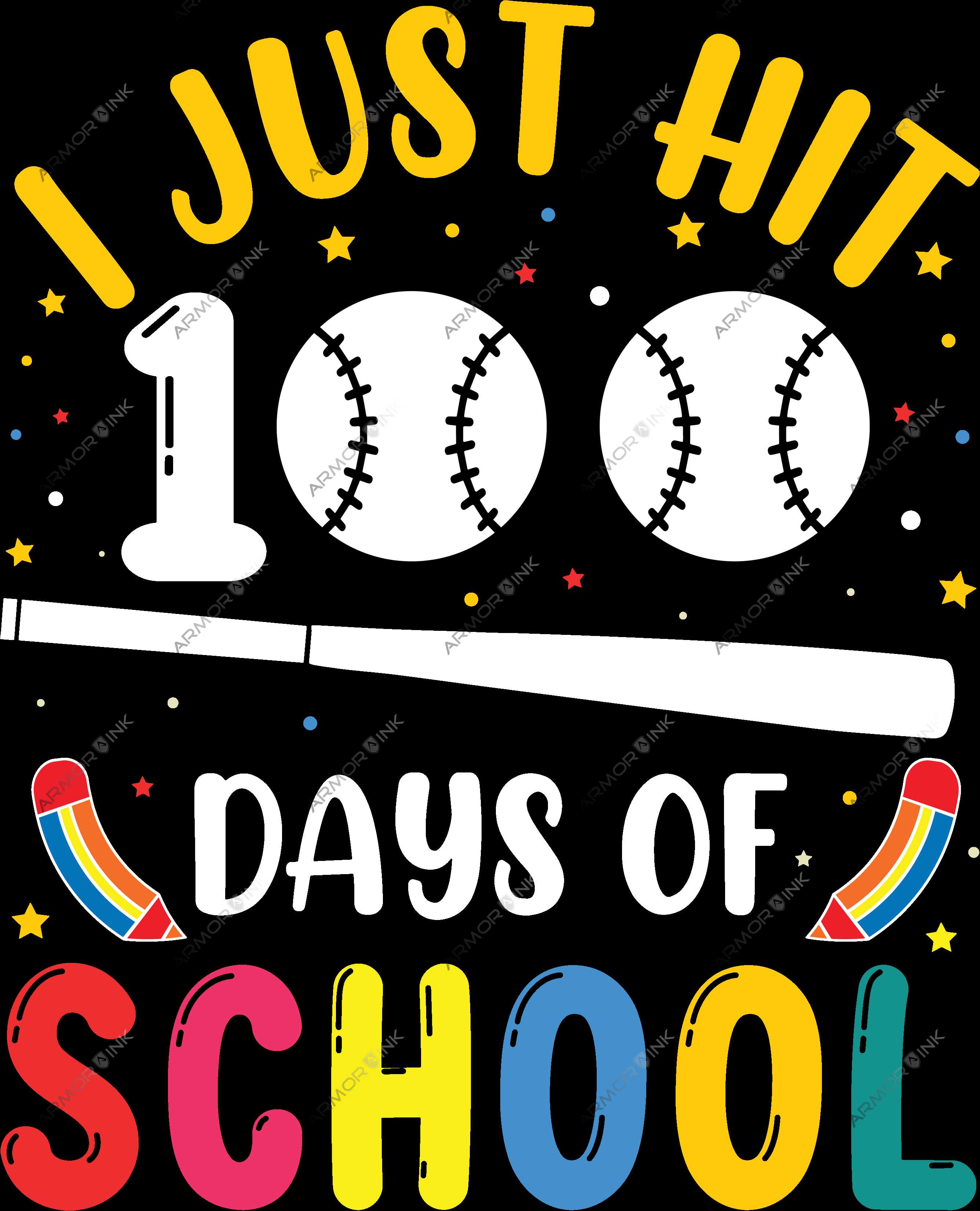 I Just Hit 100 Days Of School DTF Transfer