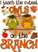 I Teach The Cutests Owls On The Branch DTF Transfer