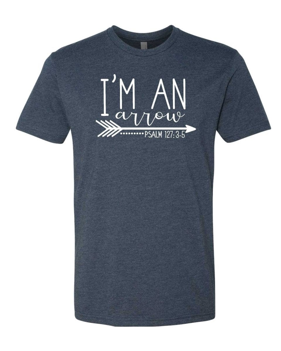 I'M AN ARROW - T-Shirt - Youth/Adult - GBHE - Armor InkArmor InkArmor Ink4524 - 1126039279390Heather Midnight Navy - Next LevelYouth XS (4/5)I'M AN ARROW - T-Shirt - Youth/Adult - GBHE