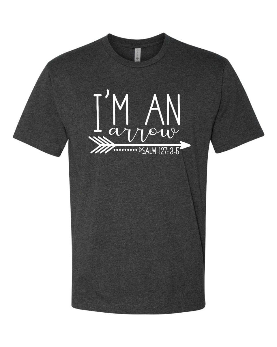 I'M AN ARROW - T-Shirt - Youth/Adult - GBHE - Armor InkArmor InkArmor Ink4524 - 1126040393502Heather Charcoal - Next LevelYouth XS (4/5)I'M AN ARROW - T-Shirt - Youth/Adult - GBHE