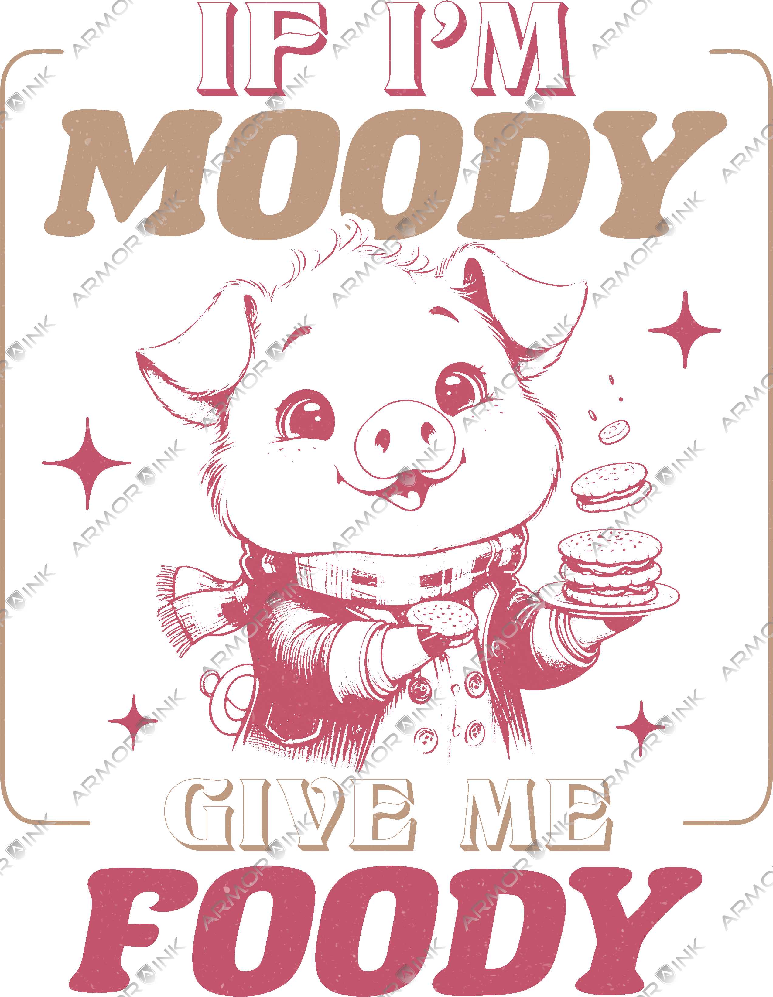 If I Am Moody Color DTF Transfer